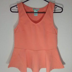 women top flared waist SIZE S